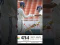 Day 2: Lunch BreakIndia continue to dominate at 475/6. Despite a few breakthroughs for Afghanistan