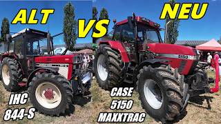 ALT vs. NEU - Dyno test: IHC 844-S vs. Case IH 5150 Maxxum!