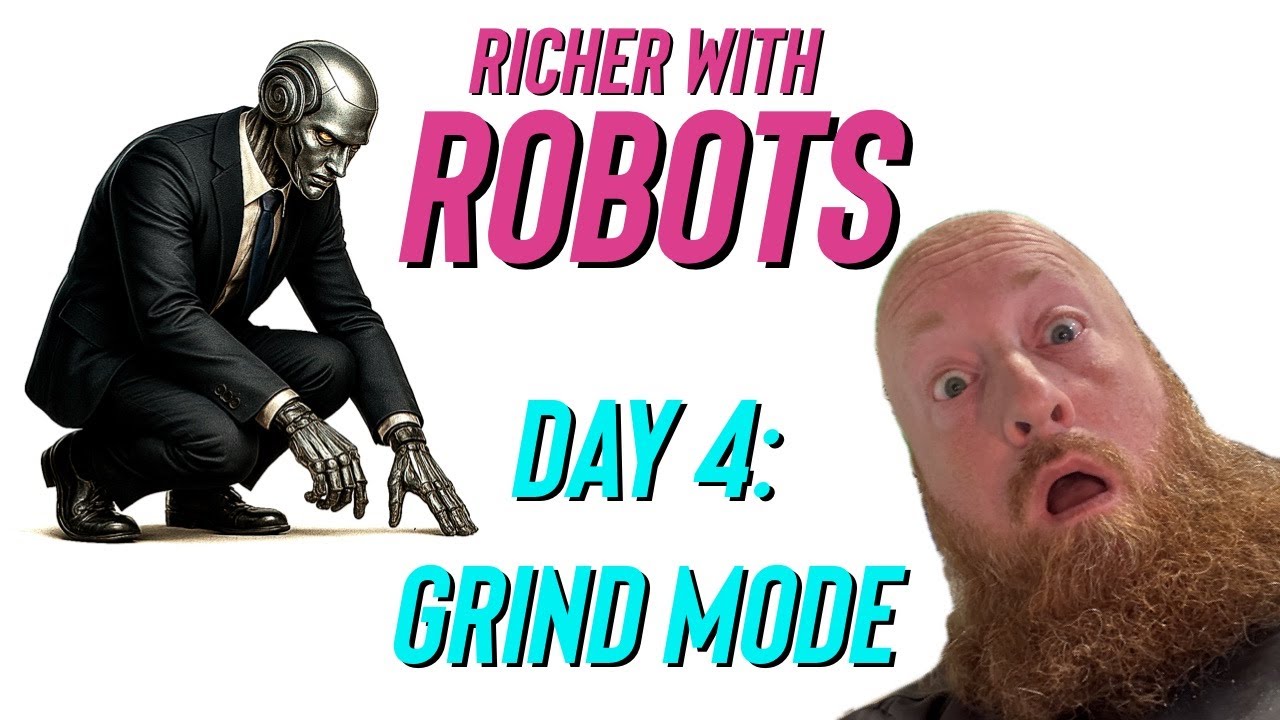 Grind Smart. Build Quiet. Trust the Robot. [ChatGPT Debt Free Vlog, Day 4]