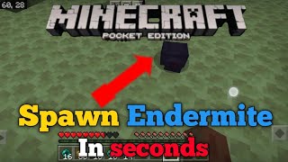 How to spawn Endermite in Minecraft PE screenshot 4