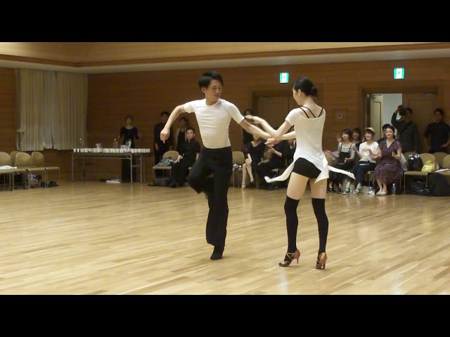 社交ダンス ジャイブ 優勝 第17回練習着10ダンス競技会 サークル草の根