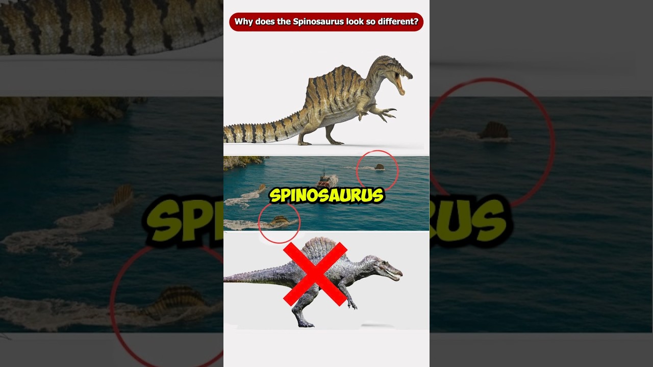 Почему спинозавр из фильма «Мир Юрского периода: Возрождение» выглядит так по-другому? 
