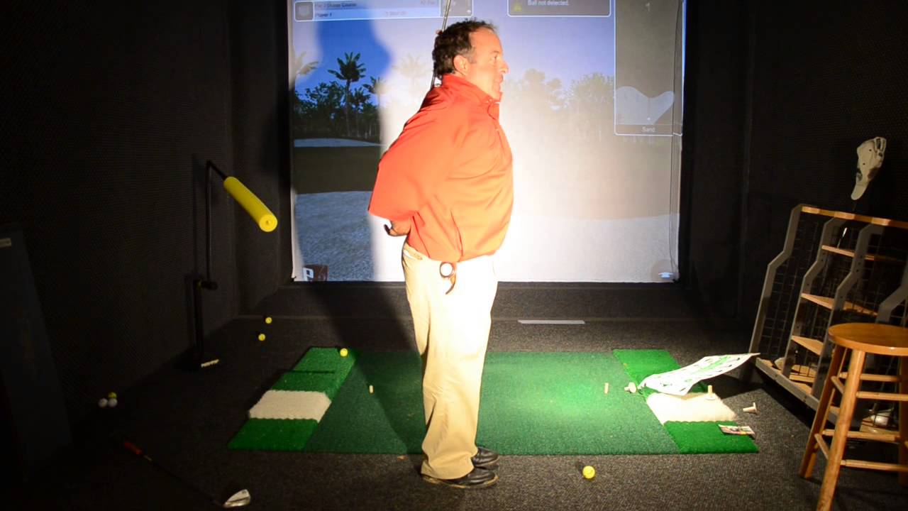 Golfing in Spanish Golf & baseball swing (Jugar al golf en español