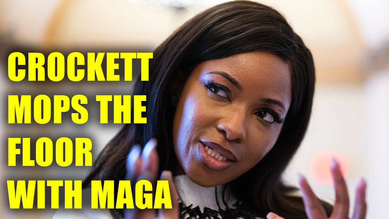 Jasmine Crockett Mops The Floor With Pathetic MAGA Policies