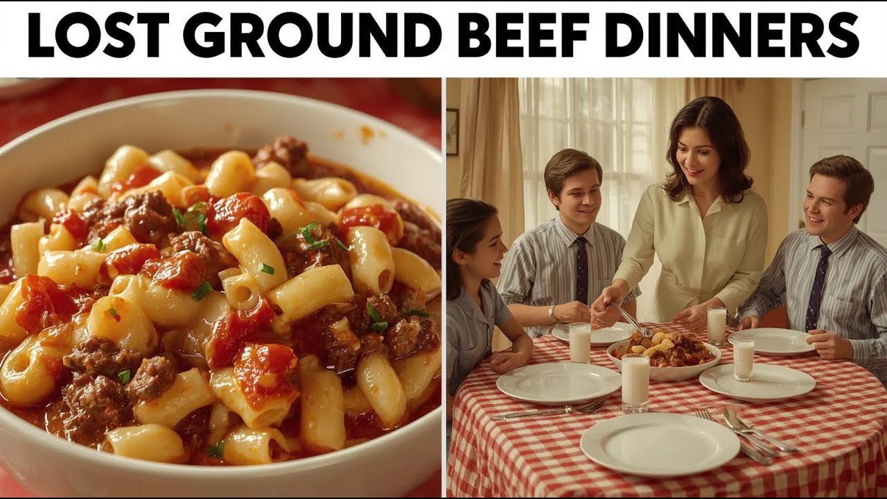 10 Lost Ground Beef Dinners from the 1970s You Never See Anymore