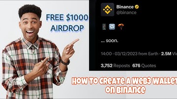 How to Create Binance Web3 Wallet | Binance Potential Airdrop 2024