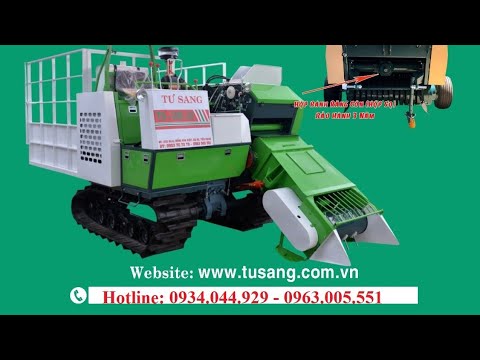 Video Nguyên lý hoạt động của máy cuốn rơm. Biết cấu tạo và... - youtube