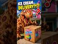 🍕🦖 Pizza Dinosaur Ordered Ice Cream... But Got THIS?! 💀🥦 #shorts #brainrot #funny #meme