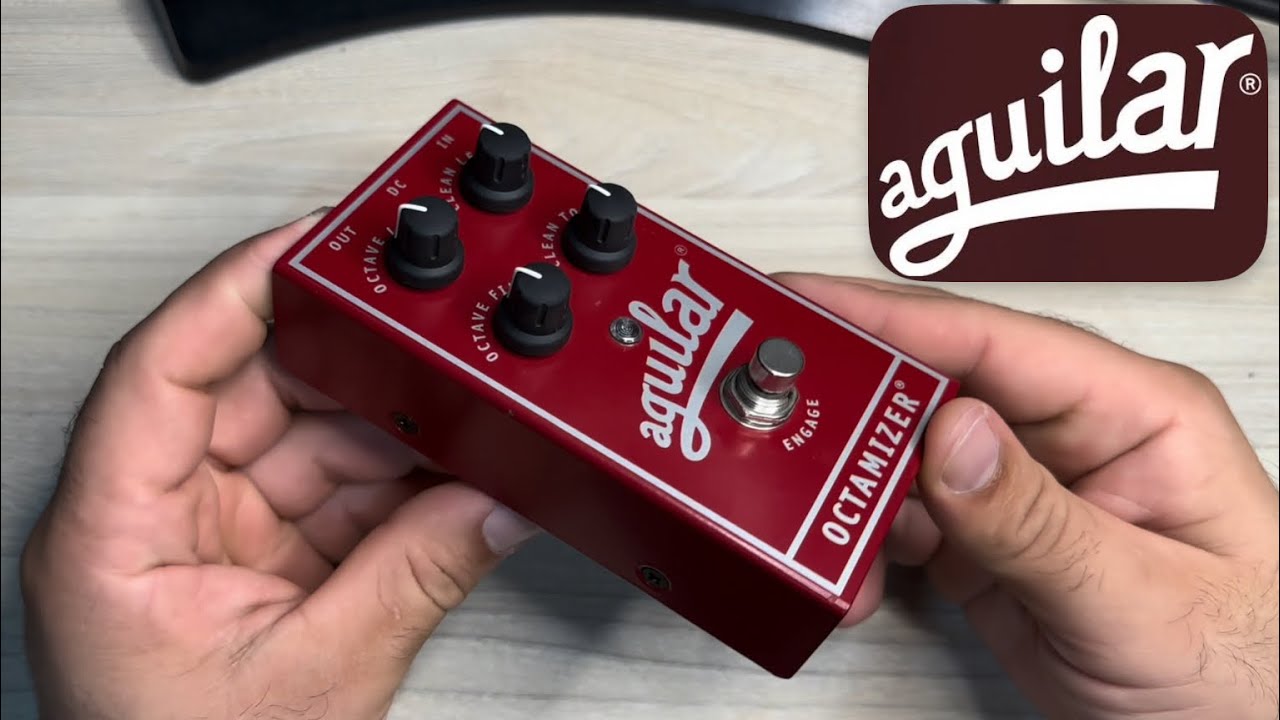 ベース AGUILAR OCTAMIZER OCTAVE PEDAL Bassic Review – Aguilar Octamizer Pedal