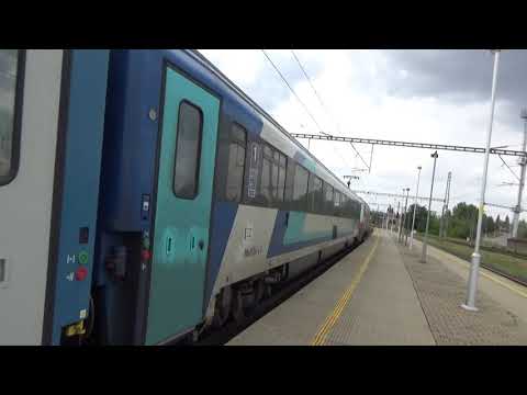 EuroCity 172 Hungaria odjezd Kolín