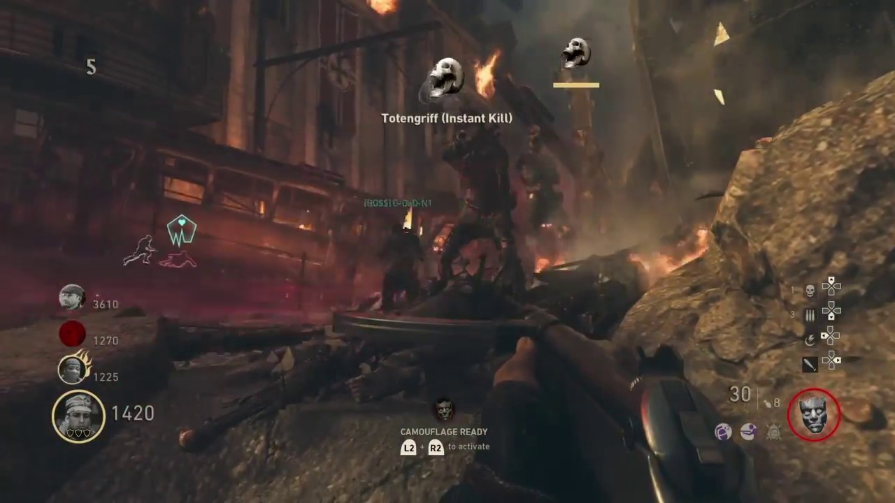 ww2 glitches 2018 WW2 Zombies Glitches - The Shadowed Throne Jump In Pile Up Glitch