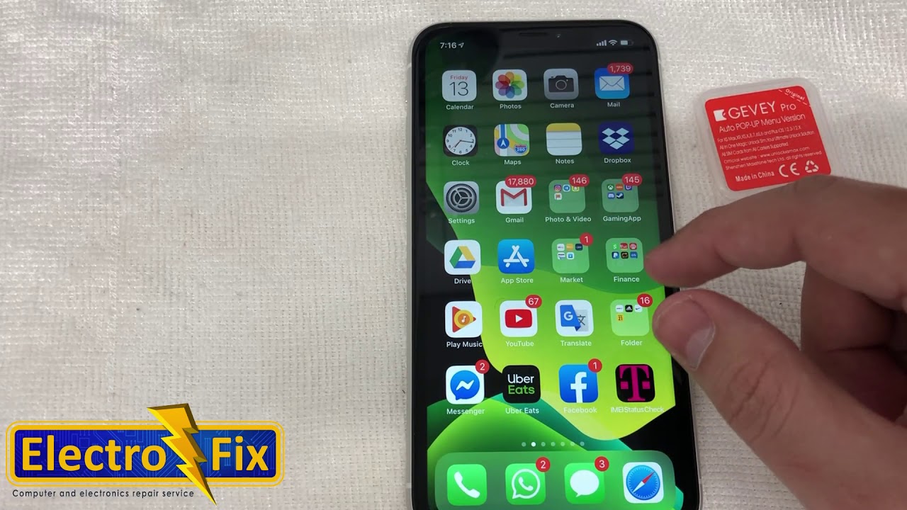 Gevey Pro 12.4.2 ICCID/MNC IOS 12.4.1 & IOS 13.1 - YouTube