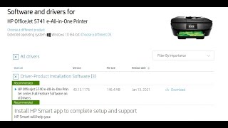 HP Officejet 5741 printer setup | Unbox HP Officejet 5741 printer | Wi-Fi setup