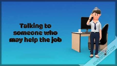 3D Explainer Video Toolkit (3D Office Woman part 1)