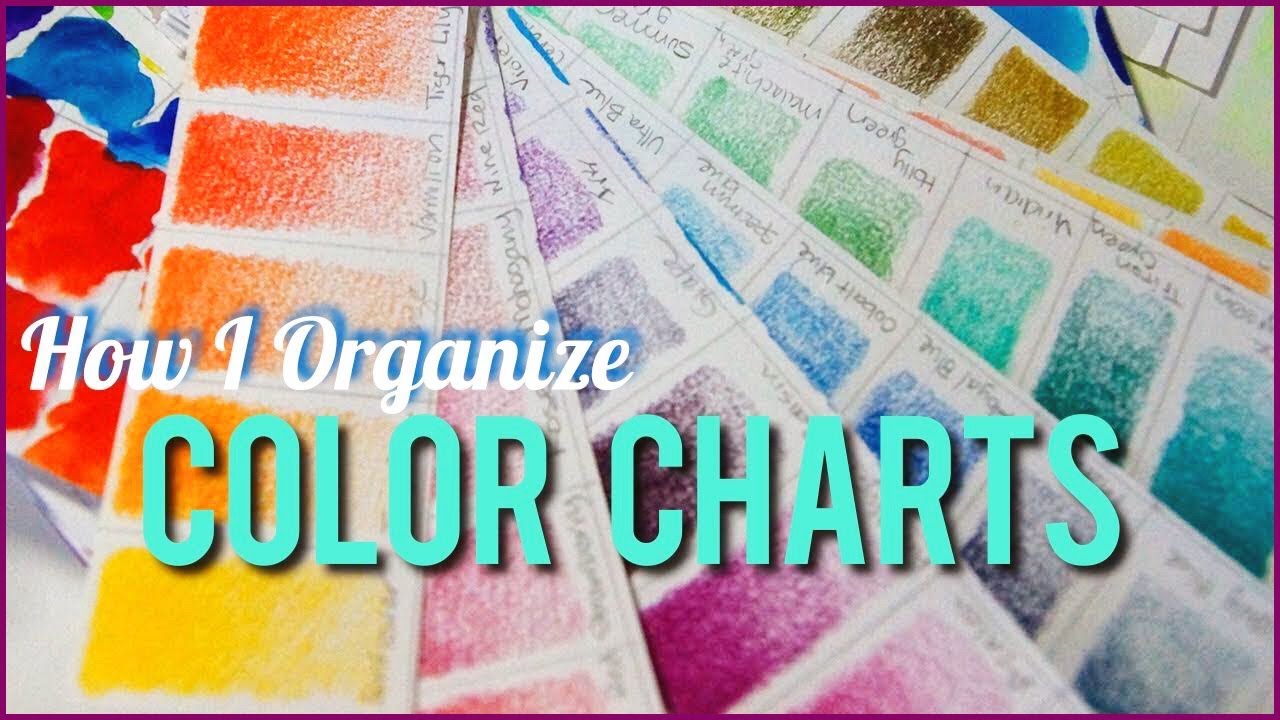 Holbein Colored Pencil Chart