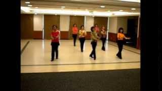 Bengawan Solo 梭羅河畔 - Line Dance