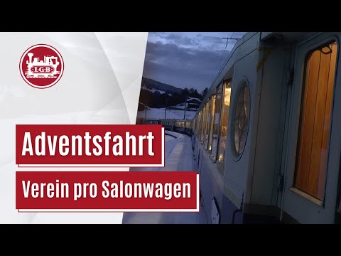 Adventsfahrt 2023 "Verein pro Salonwagen" RhB 617