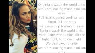Pitbull - We Are One ft Jennifer Lopez,Claudia Leitte ( Lyrics )
