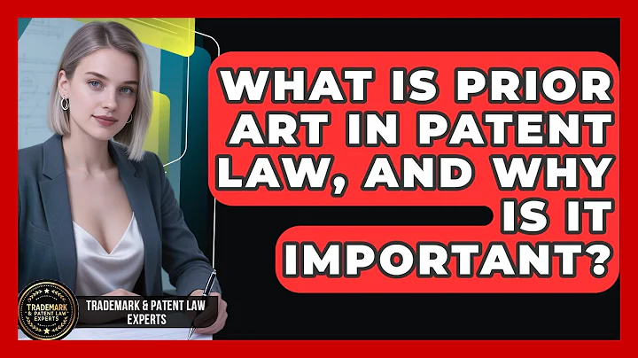 What Is Prior Art In Patent Law, And Why Is It Important? - Trademark and Patent Law Experts