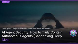 AI Agent Security: How to Truly Contain Autonomous Agents (Sandboxing Deep Dive)