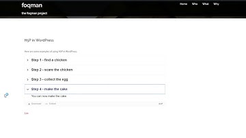 H5P - Inserting H5P into a Wordpress page