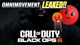 Black Ops 6 LEAKS OMNIMOVEMENT!!