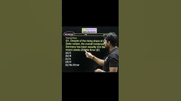 SBI Clerk 2021 English PYQ | Find Out the Error Question | Spotting Errors | English Grammar | #sbi