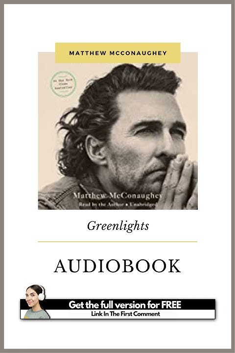 Greenlights Audiobook Free Download Reddit Greenlights Audiobook | Matthew McConaughey - FREE Audiobook - #Shorts