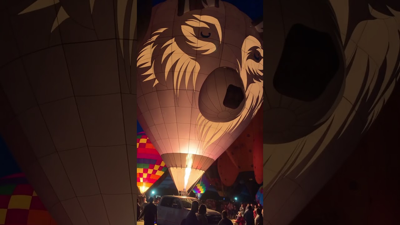 Wolf Balloon at Glens Falls BalloonFest 9/21/2024