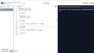 Boolean Variables and operators Tutorial