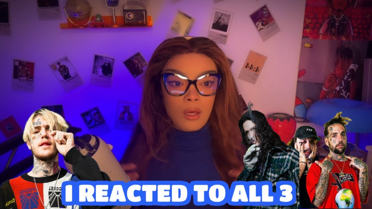 I REACTED TO $UICIDEBOY$, LIL PEEP, AND BONES AGAIN