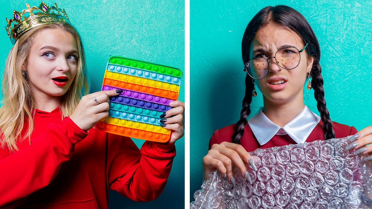 POPULAR VS NERD! Смешные ситуации в ШКОЛЕ!