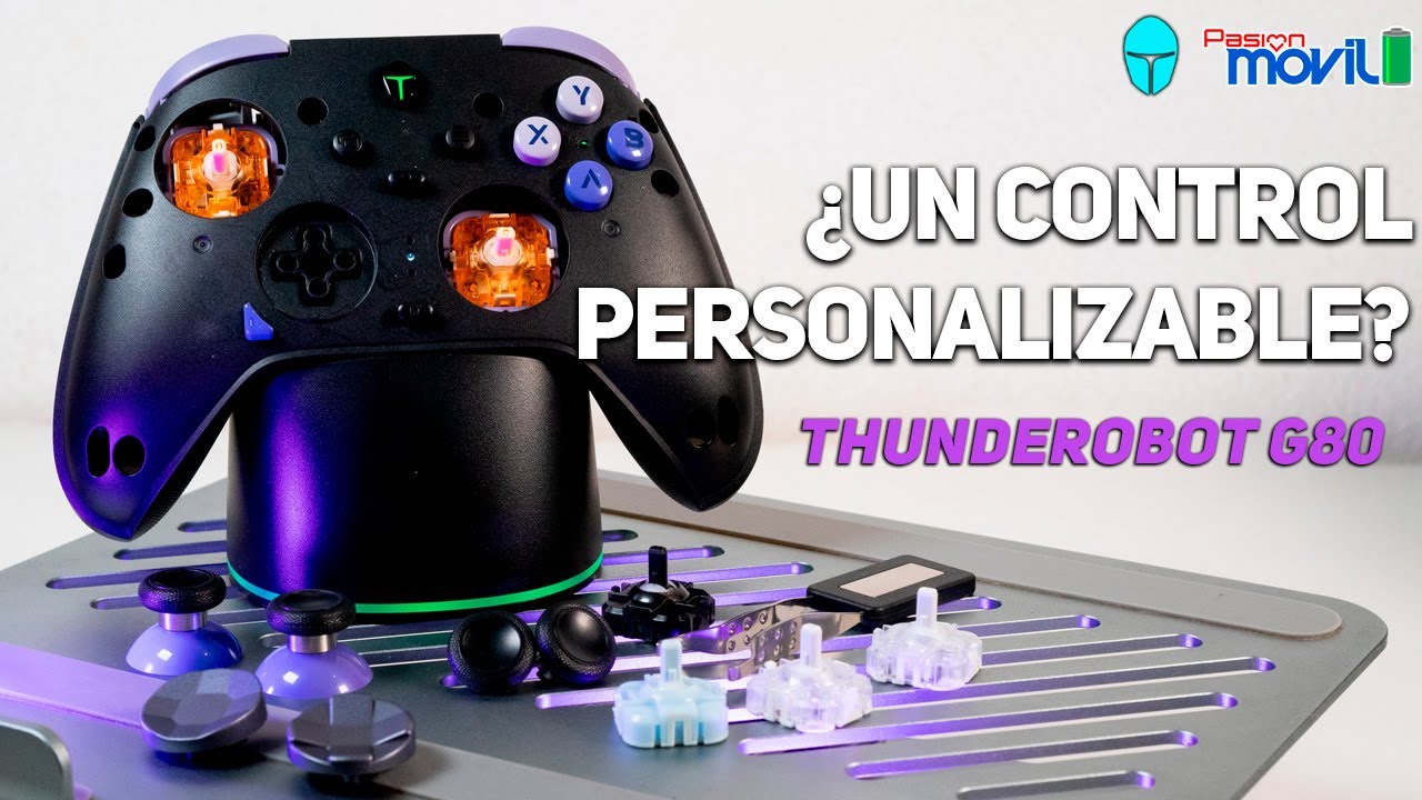 Thunderobot G80 - Review de un gran Control Personalizable!