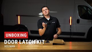 Unboxing Holman Partition Door Latch Kit