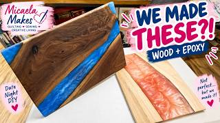 Making a Black Walnut and Epoxy Charcuterie Board