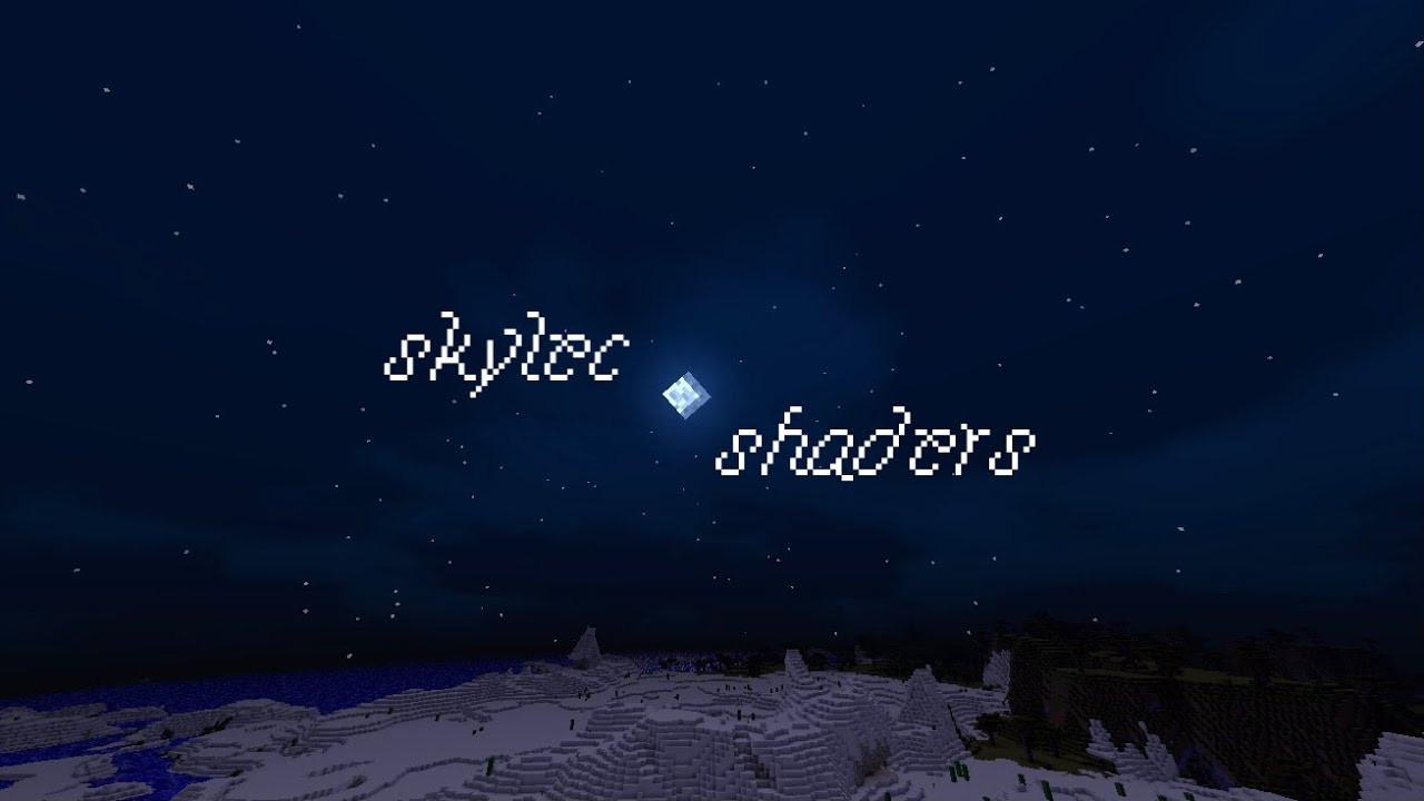 skylec shaders - showcase (mcpe)