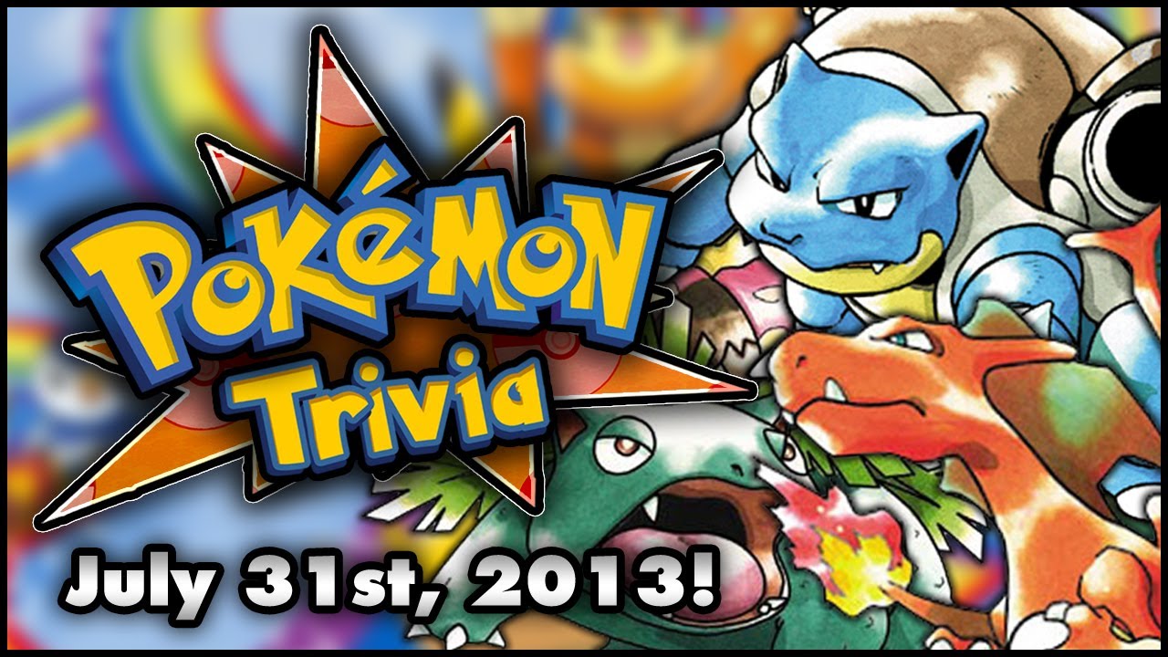 Pok mon Trivia 31st July 2013 Problems With The First Generation 