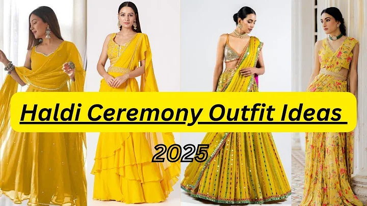 *2025* Best Haldi dress Ideas With Names/Haldi Dress For Girls & Women/Haldi Outfits#trending #haldi
