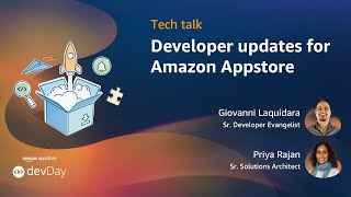 Developer experience updates for Amazon Appstore | devDay 2023 screenshot 5