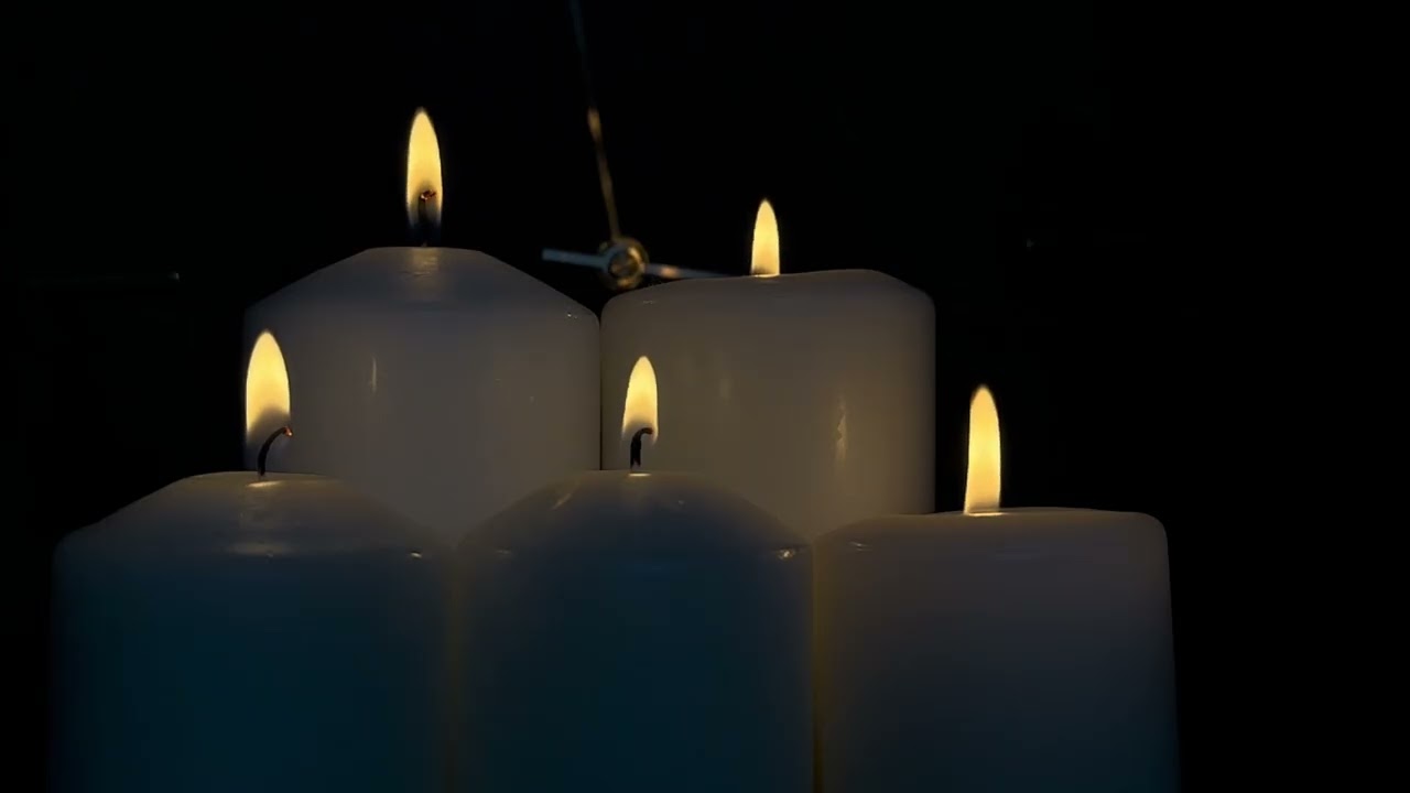 Leave This On in the Background 🕯️ |90 minutes of Gentle Candle Fire