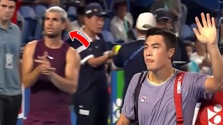 Carlos Alcaraz Hits Jaw-Dropping Shot That Even Nakashima Couldn't Believe | Japan Open 2025