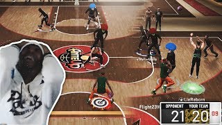 ANNOYING VS FLIGHTREACTS $1200 WAGER! NONSTOP RAGE! (GAME OF THE YEAR) NBA 2K20 FULL SERIES