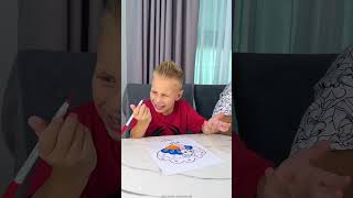 She Filled Felt-Tip Pens With Fruit Paint 🎨 ~ mini wood toy woodworking/art skills/ #shorts