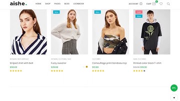 Aishe - Multipurpose WooCommerce Theme