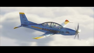 Blender 3d Plane Animation, Volumetric Clouds