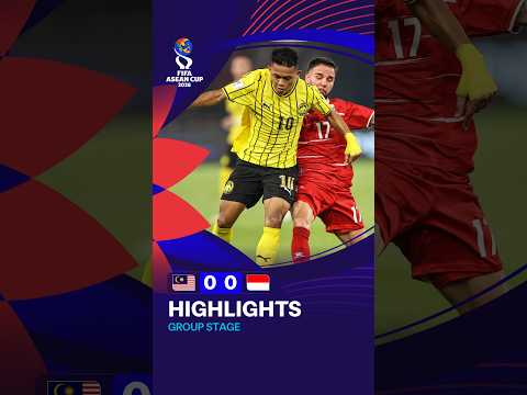 Malaysia 🆚 Indonesia #FIFAASEANCup