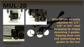 Mul 20 Onare Heavy Duty Sealless Combination Tool For Steel Strapping