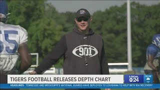 Tigers football releases depth chart, do not name starting quarterback