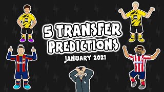 5 TRANSFER predictions for January!