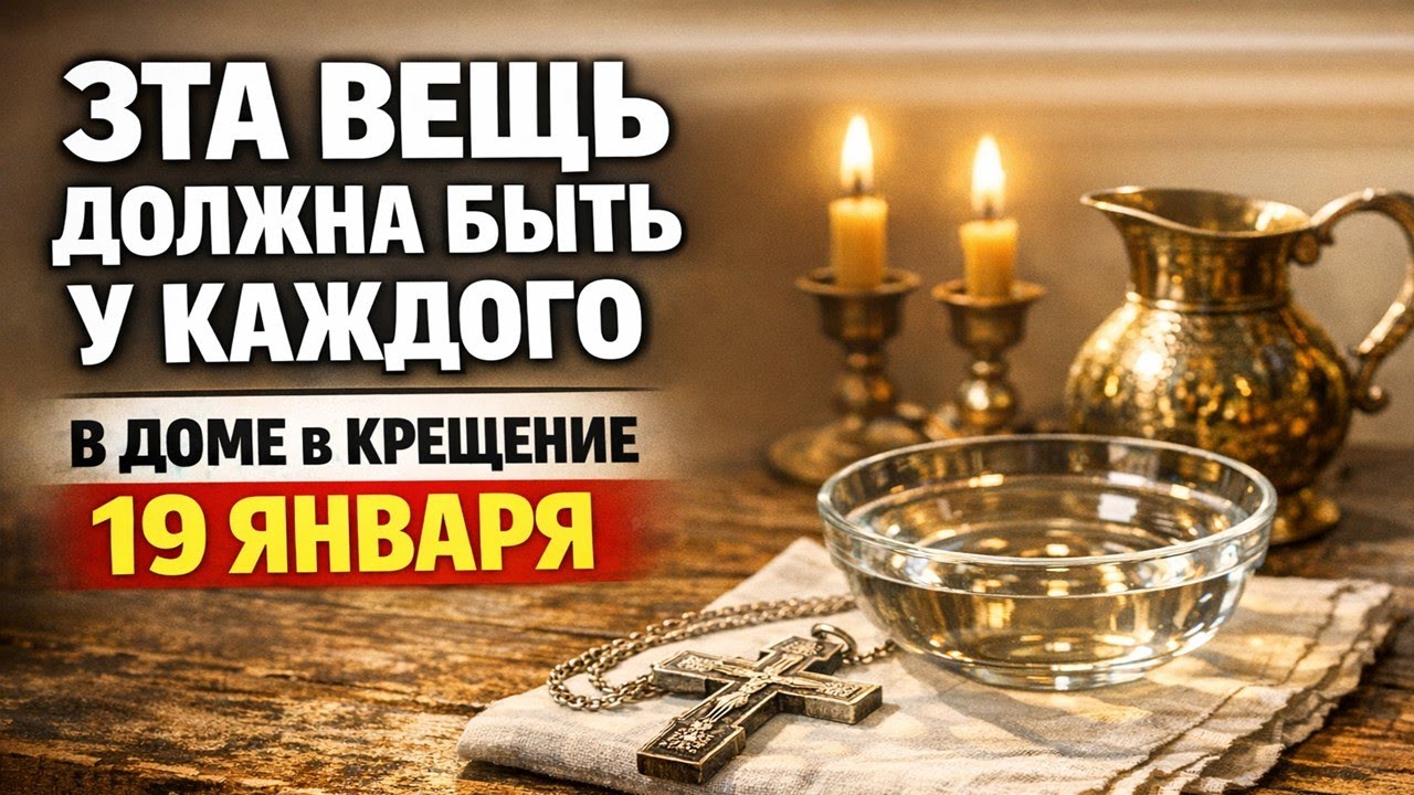 Поставьте одну вещь в доме на Крещение 19 января, и увидите, как меняется денежный достаток